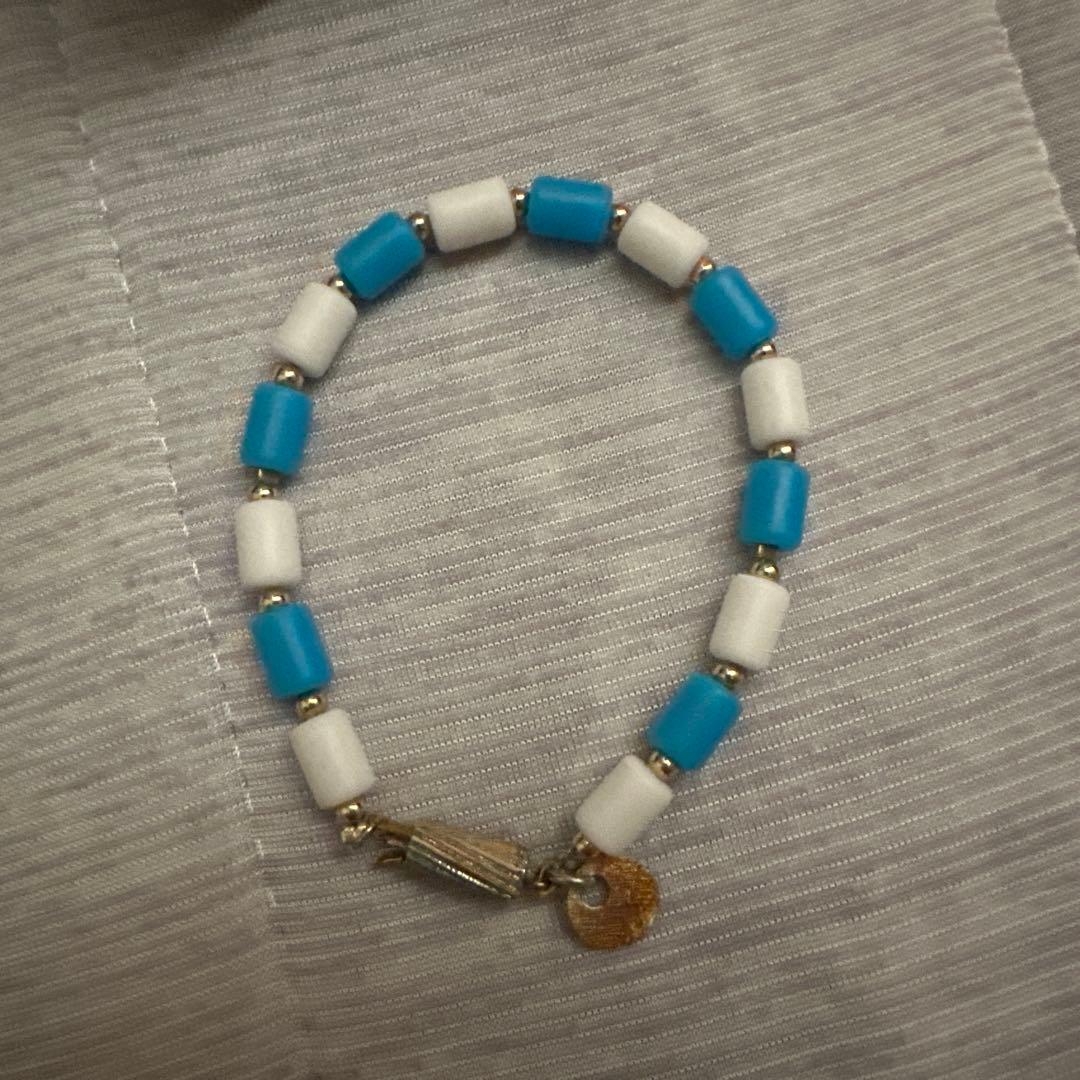 クリオ ブレスレット 17cm アクアブルー