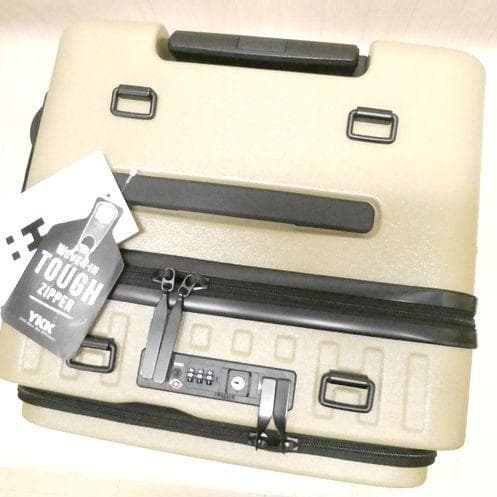 シフレ アウトドア スーツケース Lサイズ ジッパータイプ ベージュ