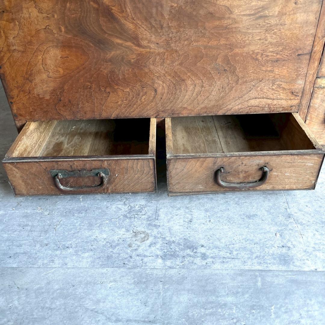 昭和レトロ 長火鉢 5杯 引き出し 古道具 アンティーク