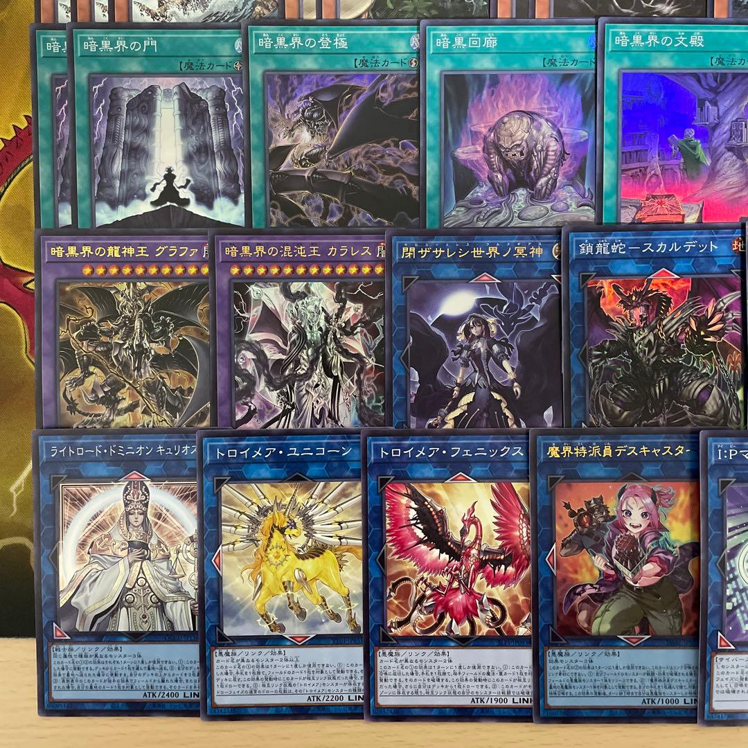 本格構築 未界域暗黒界デッキ スノウ グラファ ビッグフット ネッシー ツチノコ