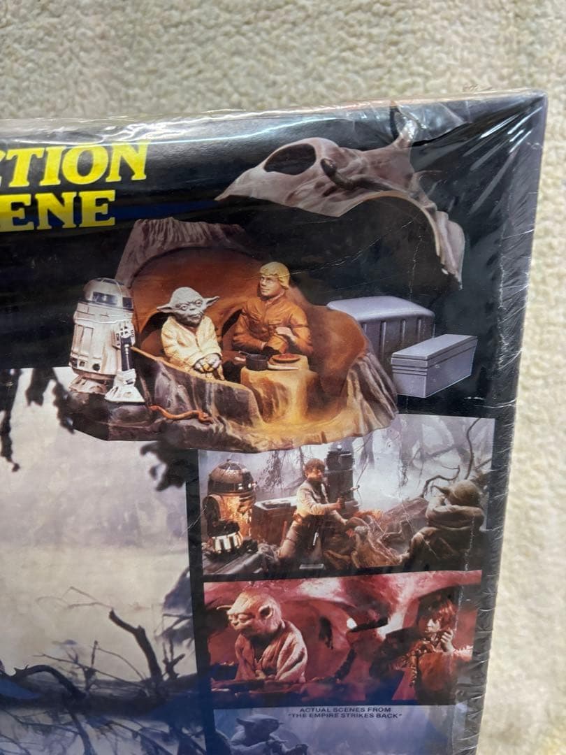 スターウォーズ　当時もの貴重　ヨーダの住居ジオラマ キット　ｍｐｃ