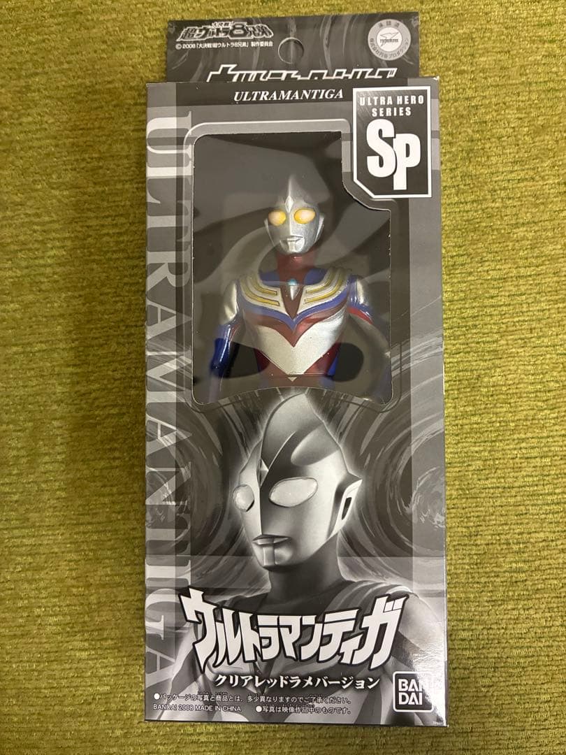 SP ウルトラマンティガ ダイナ ガイア クリアレッドラメ エースロボット