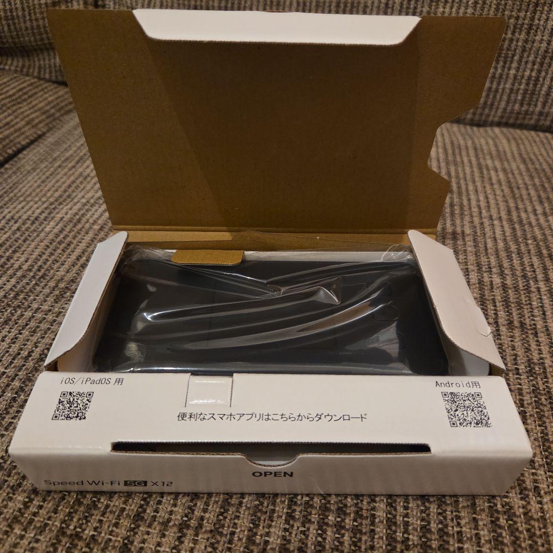 Speed Wi-Fi 5G X12 モバイルルーター