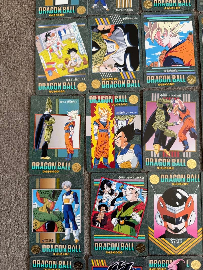 ドラゴンボール カードダス ビジュアルアドベンチャー95EX 42種 フルコンプ