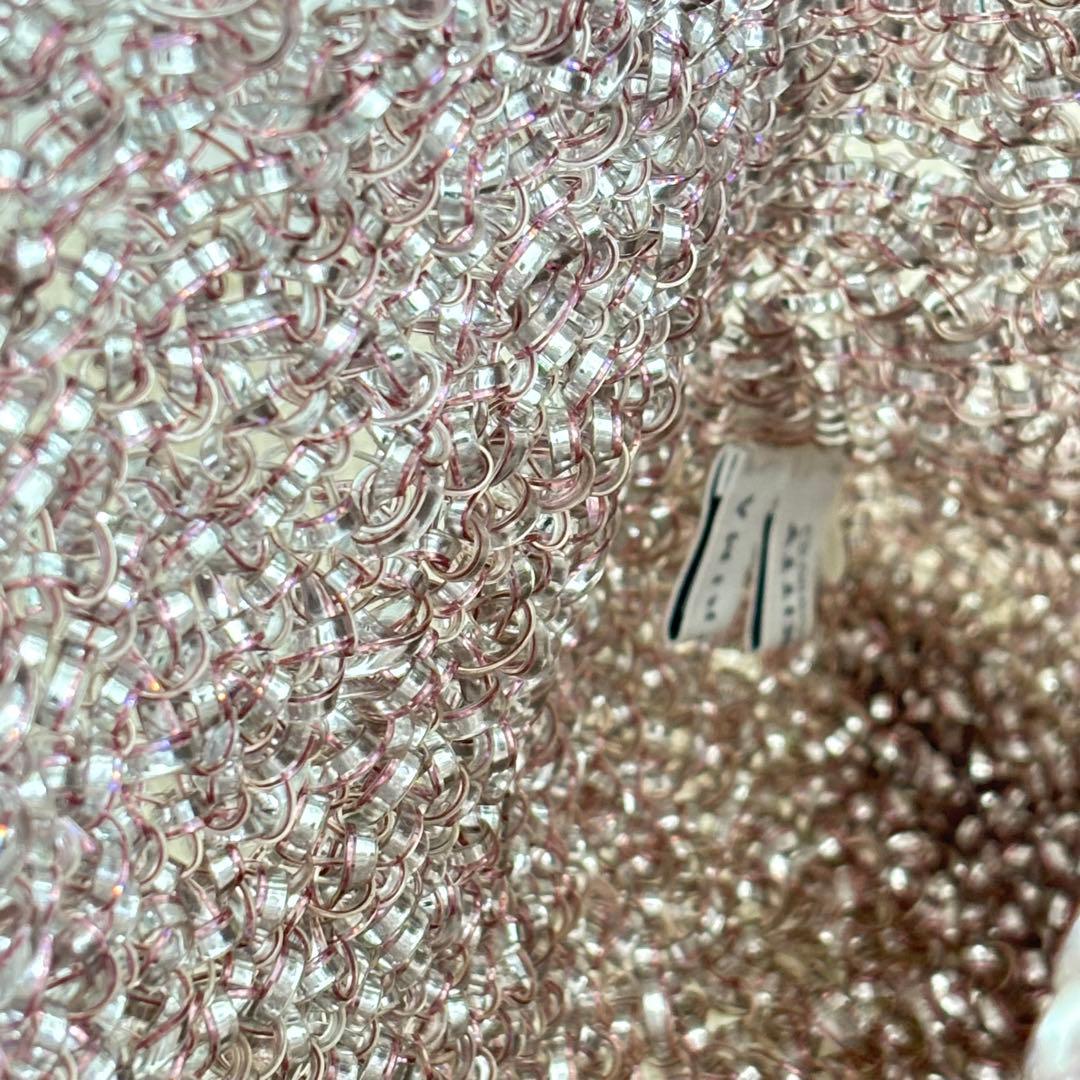 ANTEPRIMA ハローキティー コラボ ワイヤートートバッグ　ラインストーン