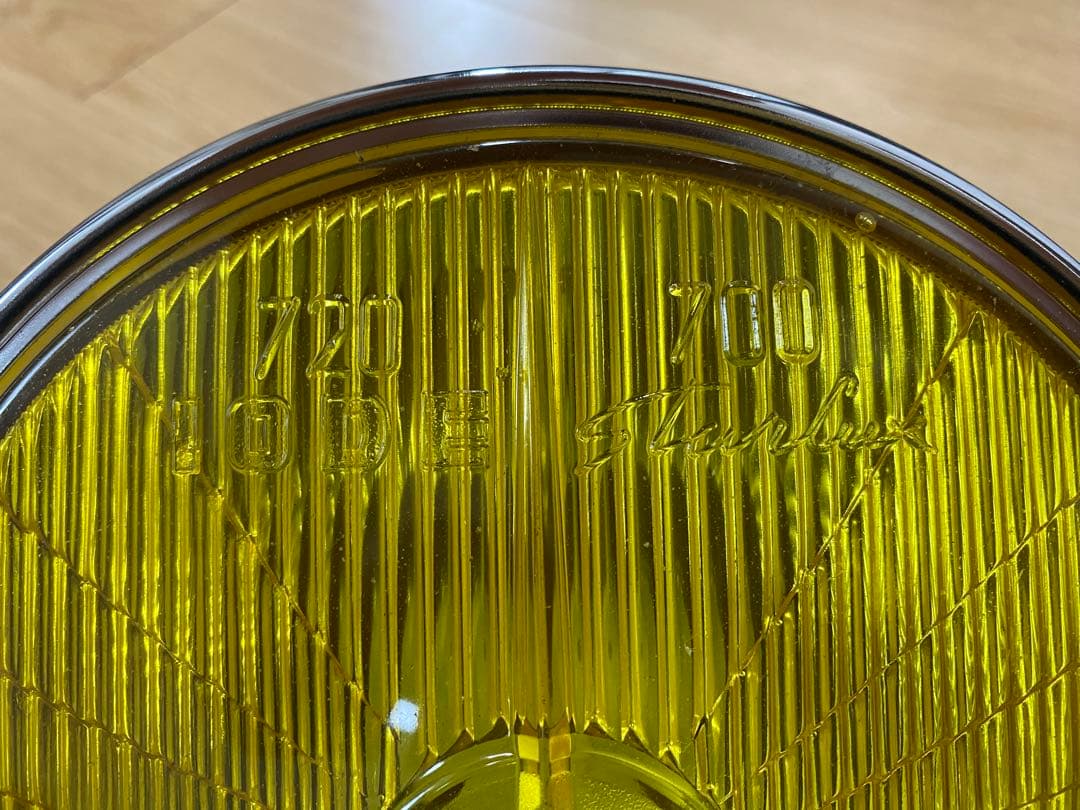 絶版当時物 マーシャル 720 キティカット イエロー Z系リム付 Z400FX