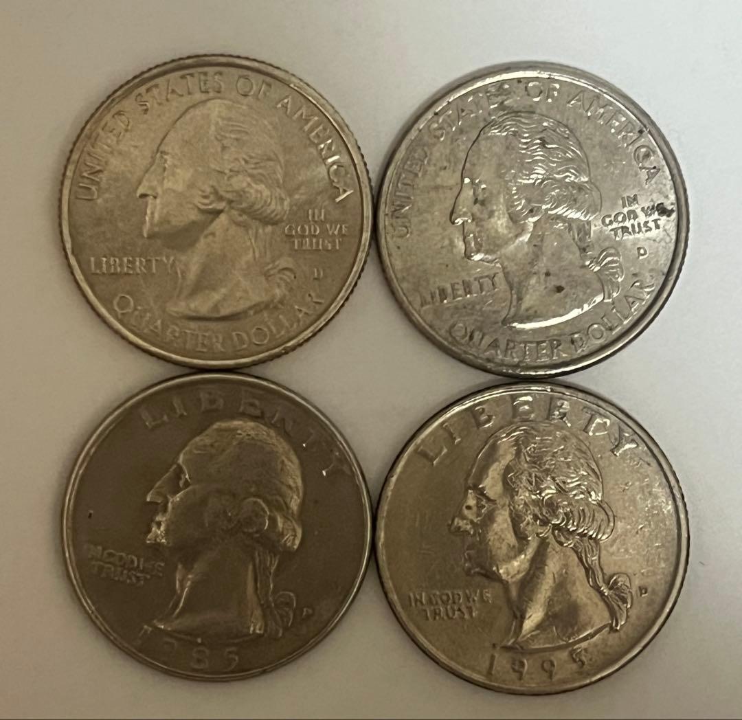アメリカ25セントクォーターアルバムコレクションおまけ付き