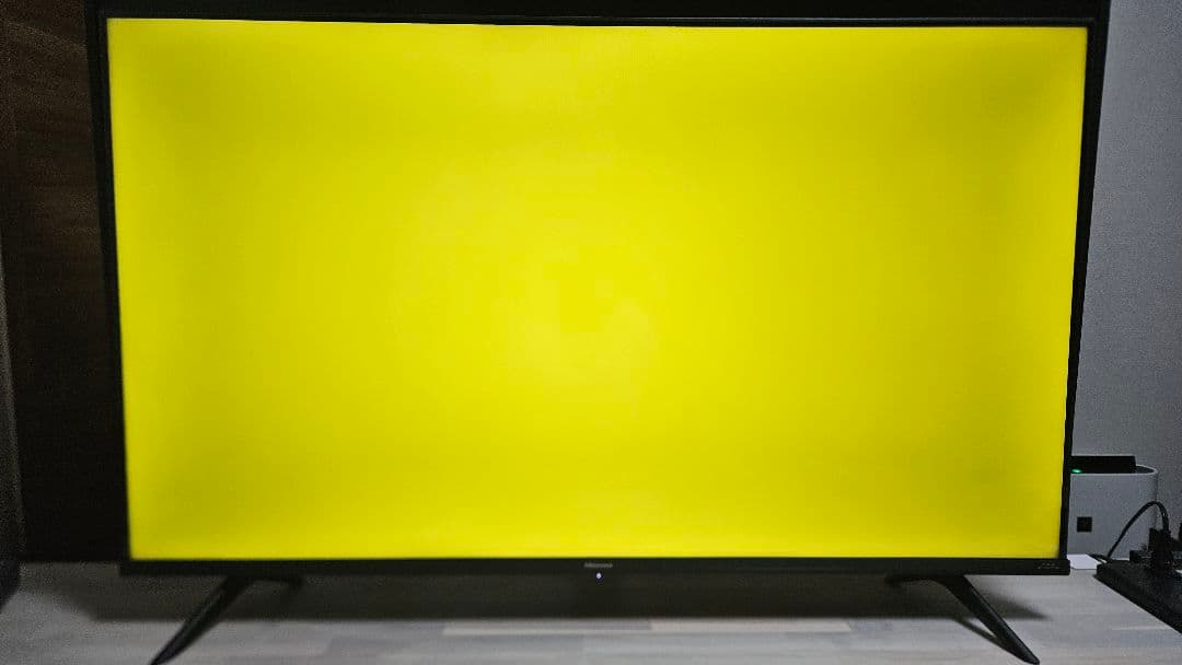 美品 ハイセンス 43V型 4K対応液晶テレビ 4Kチューナー内蔵 43E65G