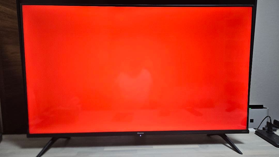 美品 ハイセンス 43V型 4K対応液晶テレビ 4Kチューナー内蔵 43E65G