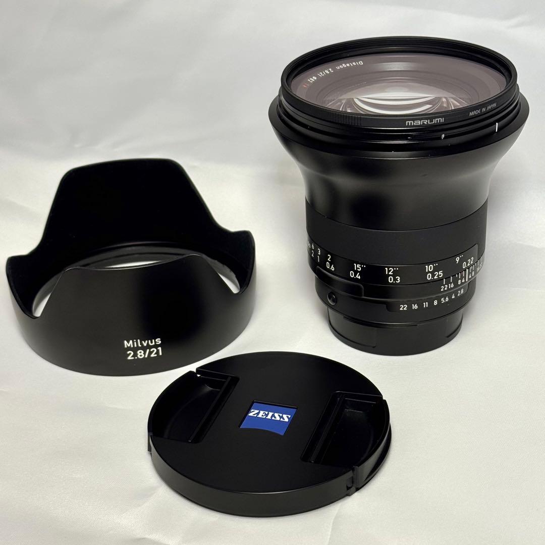 Carl Zeiss Milvus 21mm F2.8 ZF.2 レンズ 美品