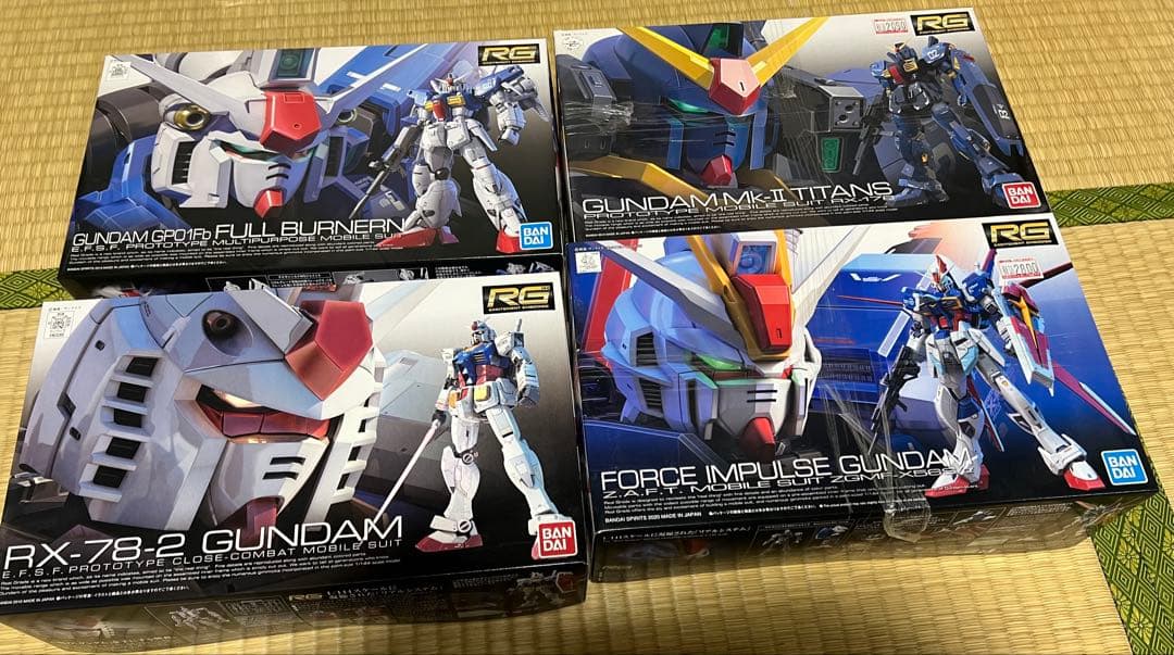 ナ*ん様 ガンプラRGまとめ売り
