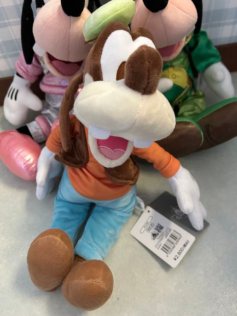 ディズニー　グーフィー ぬいぐるみ　マスコット　5個セット