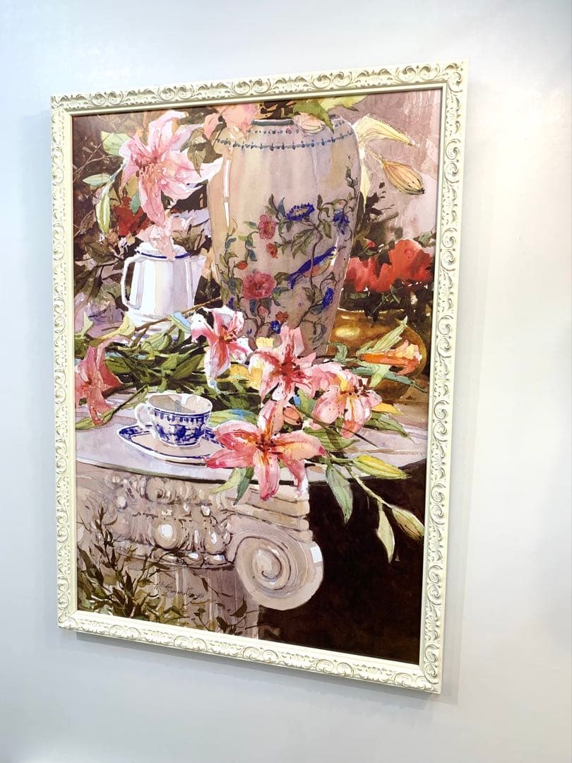 花 絵画 ポスター （大）