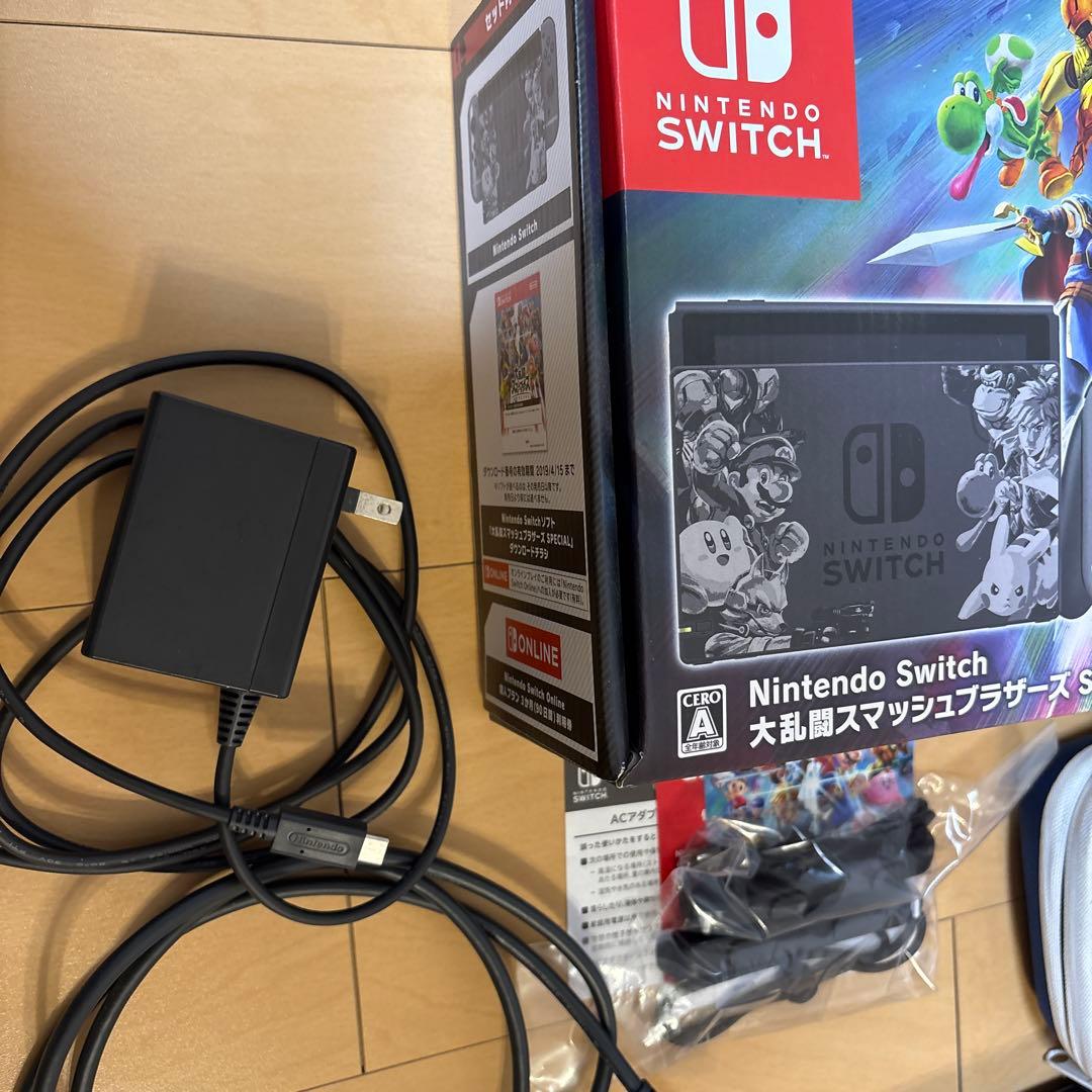 【箱付】ニンテンドースイッチ 大乱闘スマブラSpecialセット 動作確認済