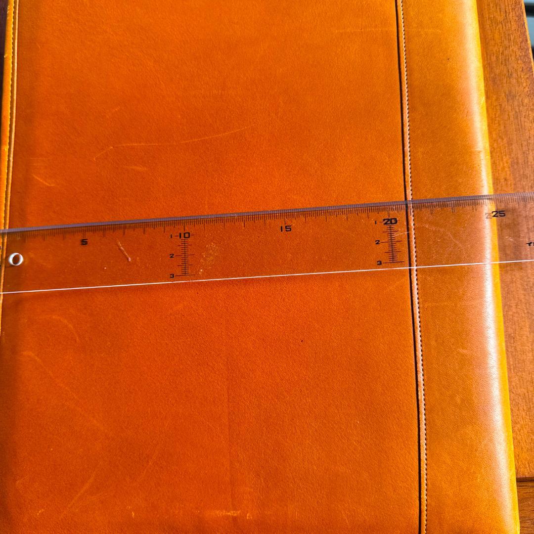 新品未使用、自宅保管COACH レザー ノートパッドブラウン