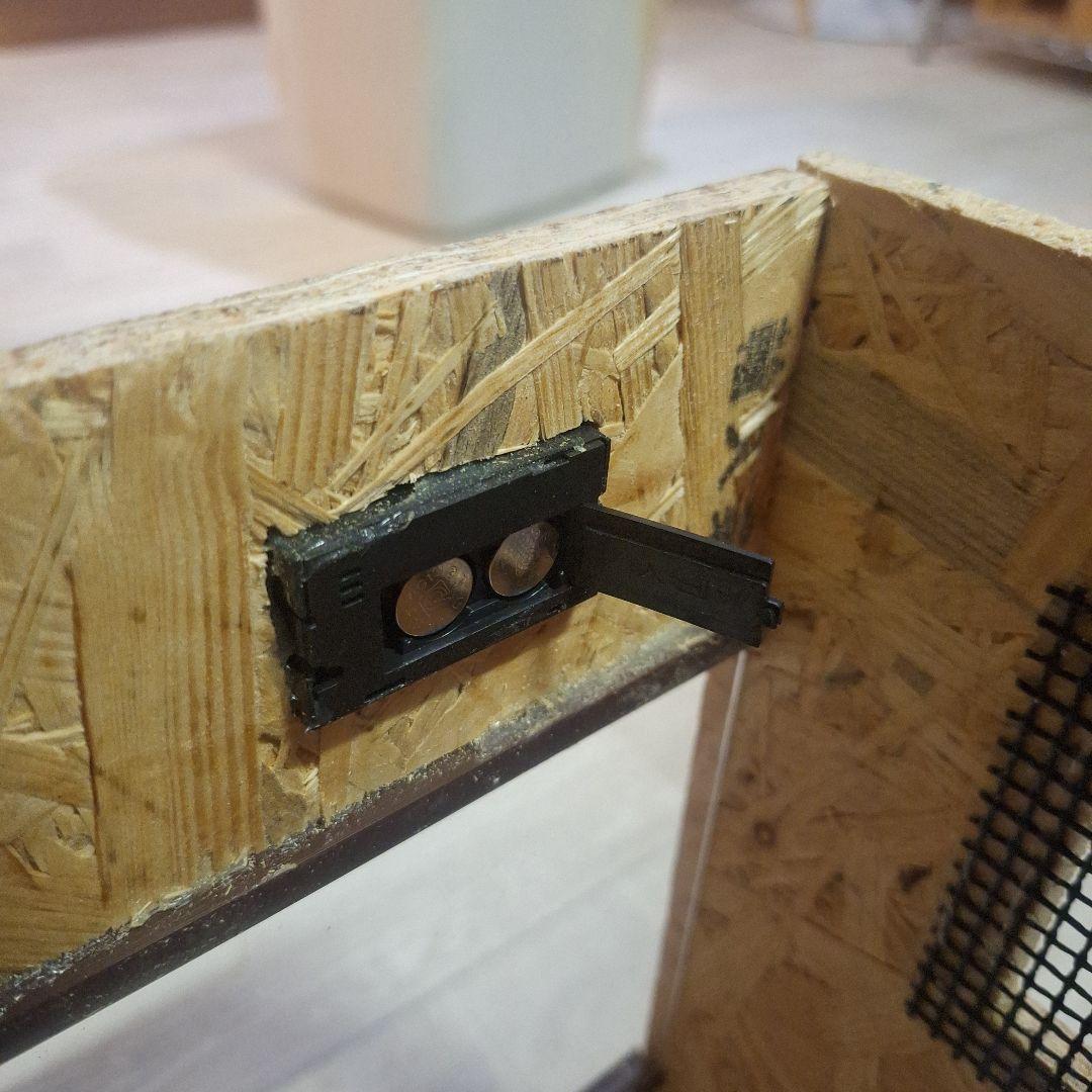 温室度計内臓！OSB木製ケージ450(未使用)