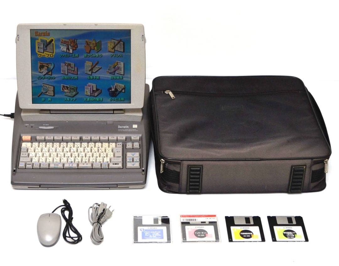 【最上位機種/付属多数】カシオ ダーウィン ワープロ GX-1000 CASIO