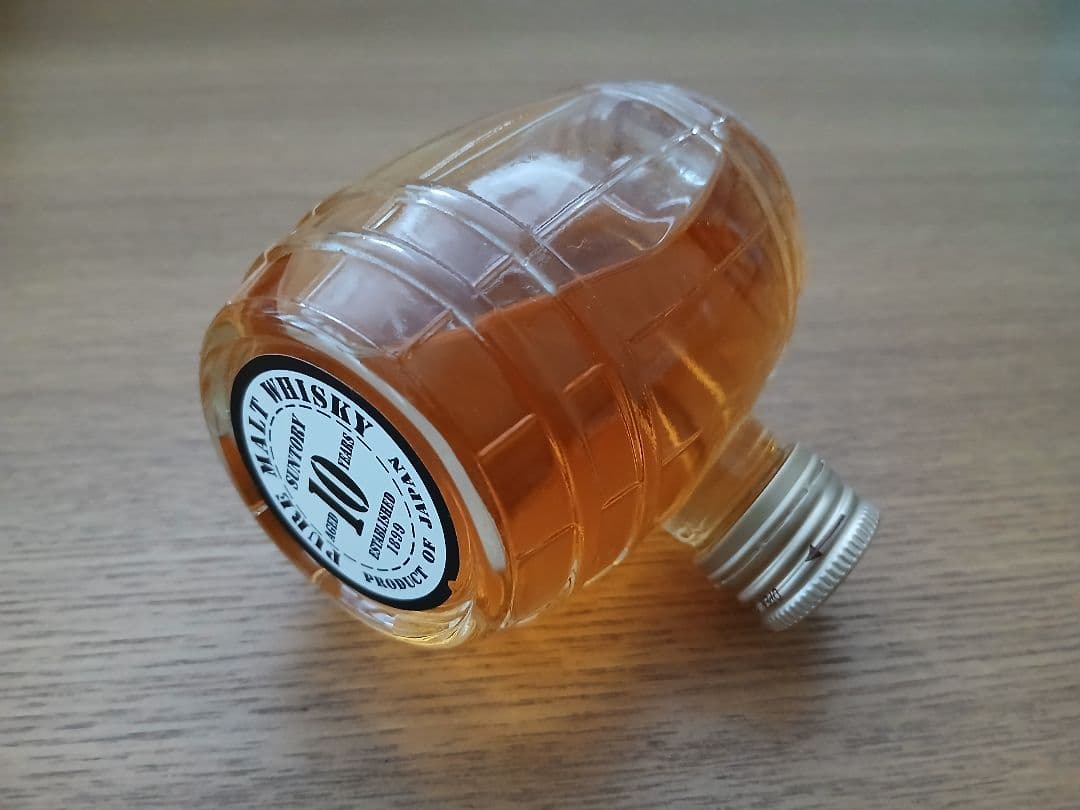 サントリー ピュアモルトウイスキー エイジング4本セット150ml 樽型