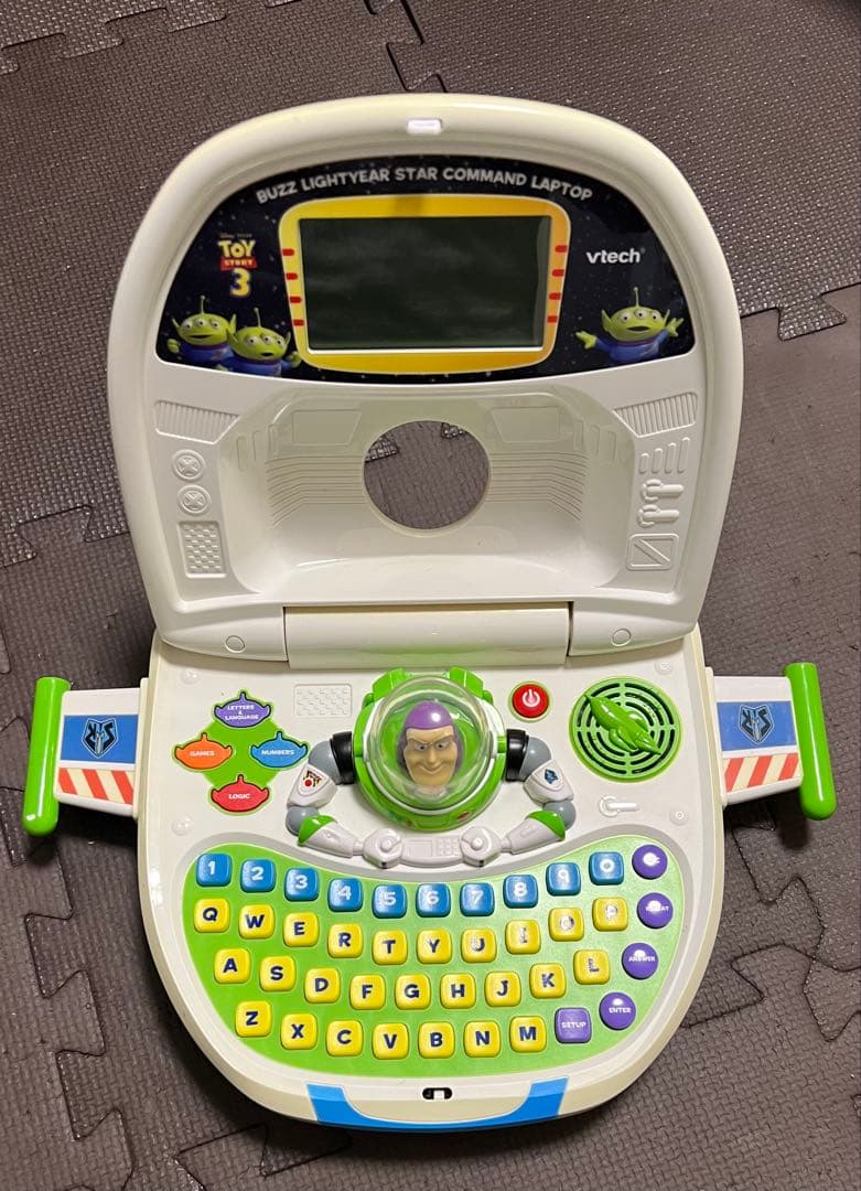 ✨レア✨vtech バズ・ライトイヤー トイストーリー3 PC パソコンおもちゃ