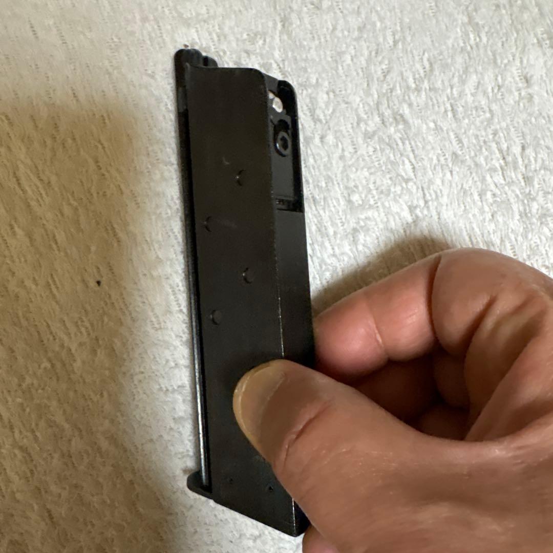 WA ハードボーラー　ガスブロ　マットブラック　ガス漏れ