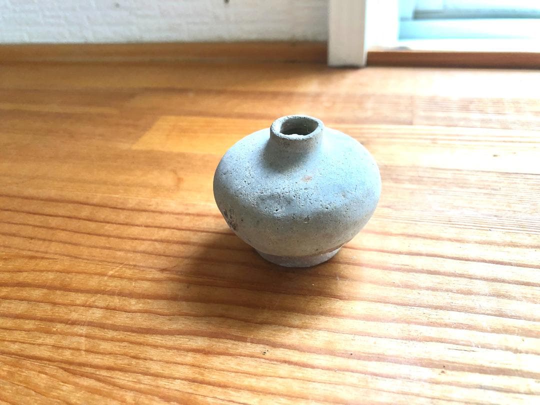 【タイ・骨董】宋胡録（スンコロク） 白釉 小壺（1301年~1600年）