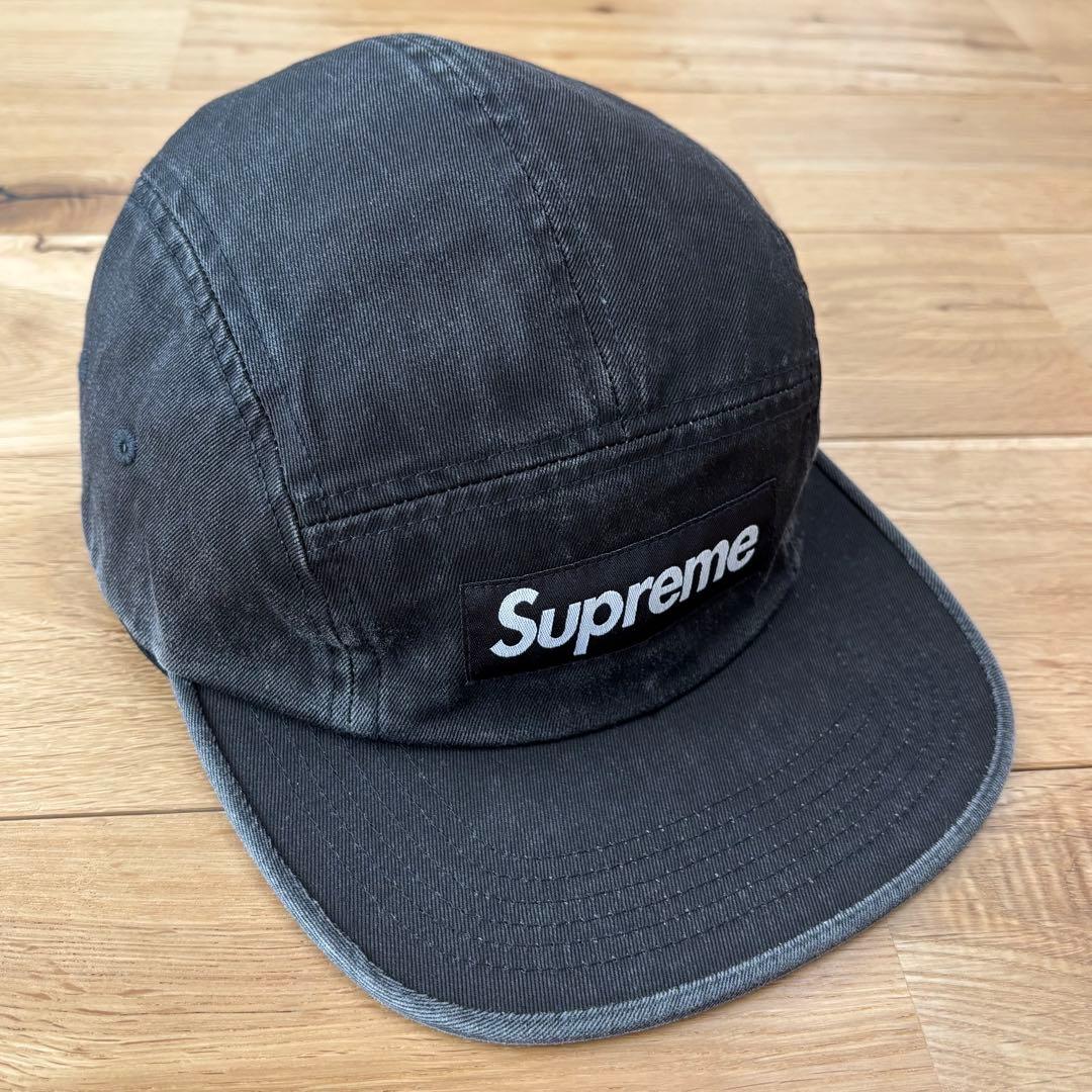 帽子 Supreme Washed Chino Twill Camp Cap 25SS