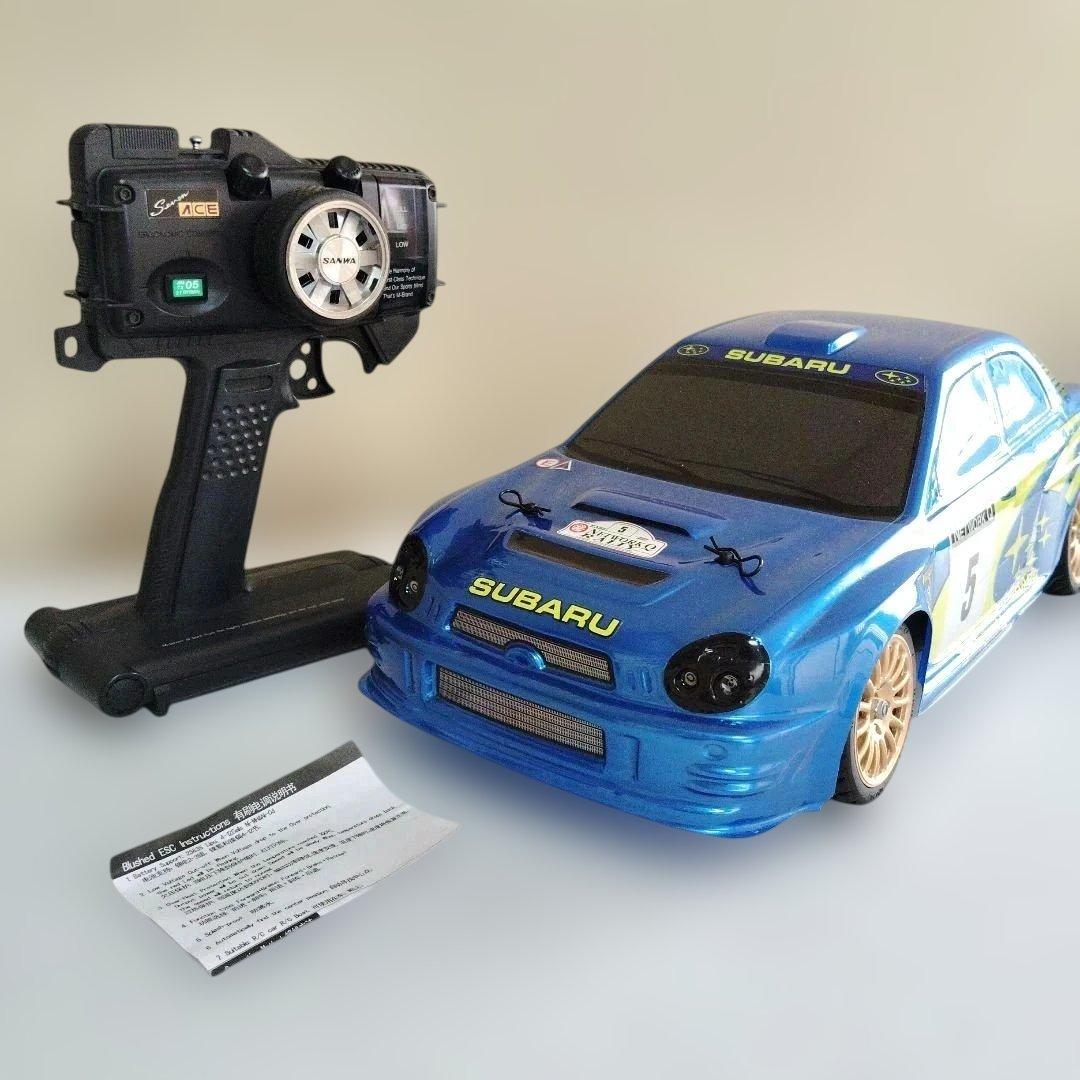 デアゴスティーニ　1/10 ラジコン　スバルインプレッサ ESC仕様