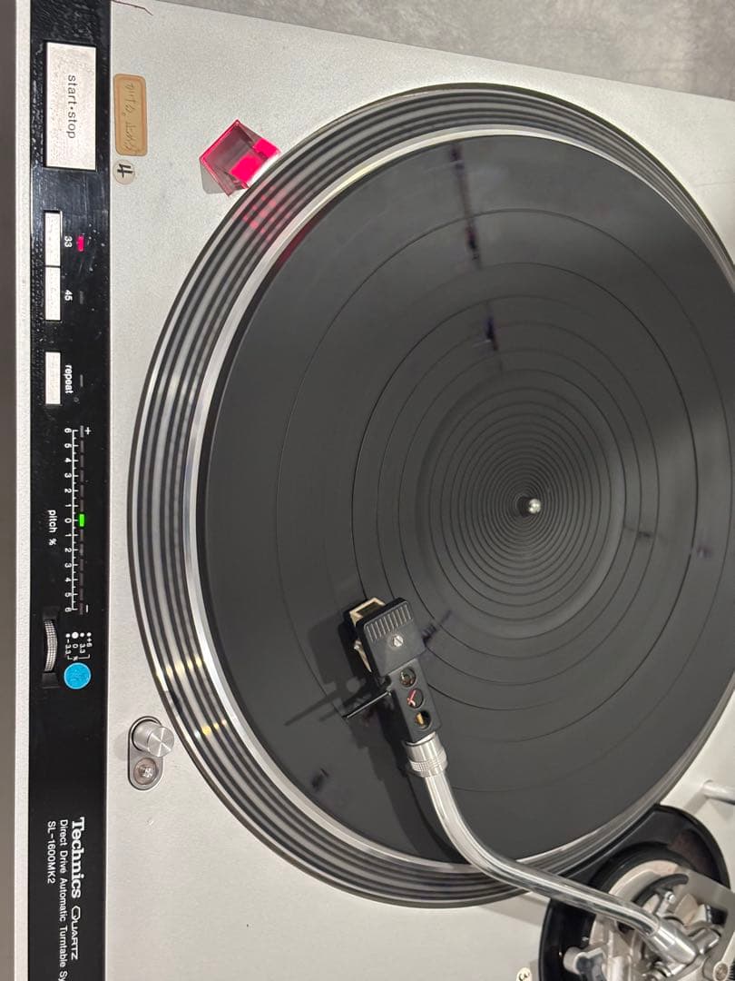 Technics テクニクス ターンテーブル SL-1600MK2 通電確認済