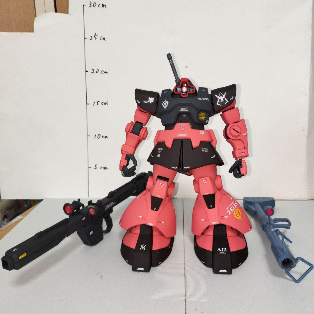 孫*空様 MG 1/100 シャア専用リック・ドム 塗装完成品 ガンプラ ガンダ