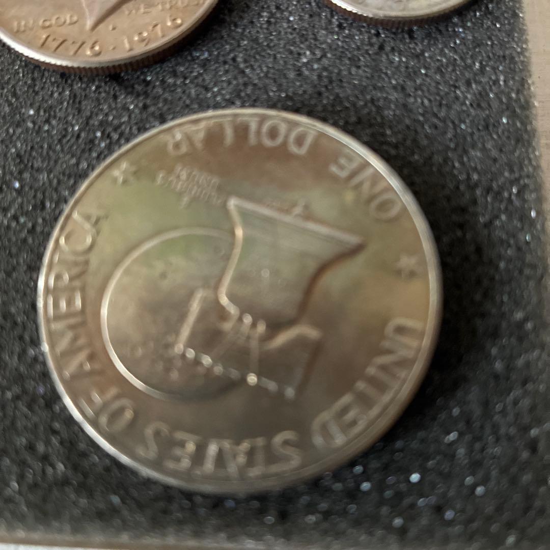 1976年記念硬貨セット　アイゼンハワー 1ドル硬貨 アメリカ独立200周年