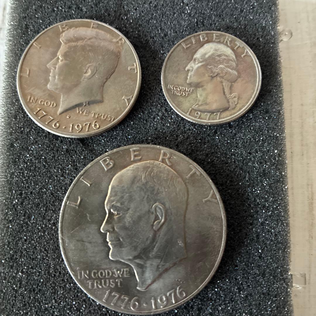 1976年記念硬貨セット　アイゼンハワー 1ドル硬貨 アメリカ独立200周年