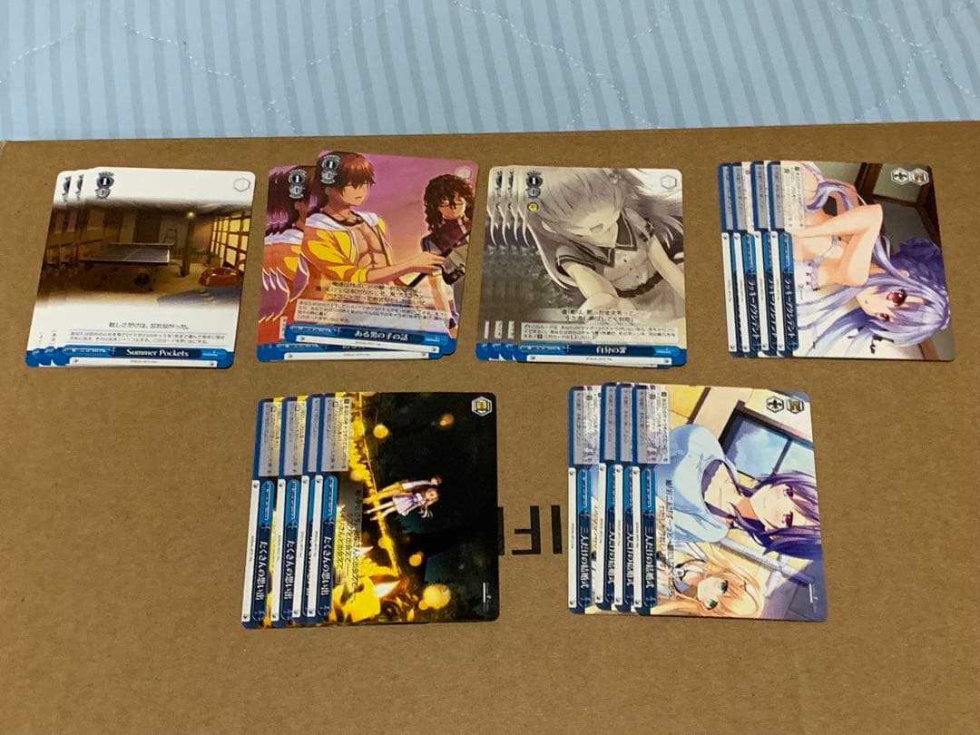 ヴァイスシュヴァルツ Summer Pockets サマポケ RR以下ほぼ4コン