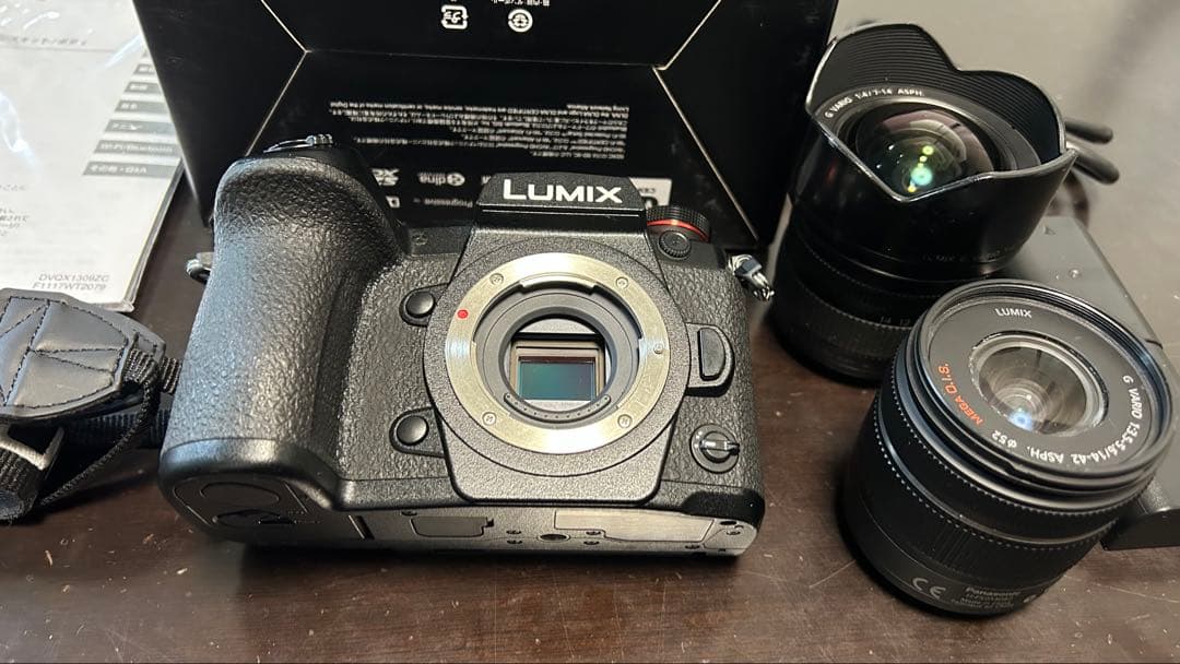 【最終値下済】LUMIX G9 （オールドレンズ付3本セット）