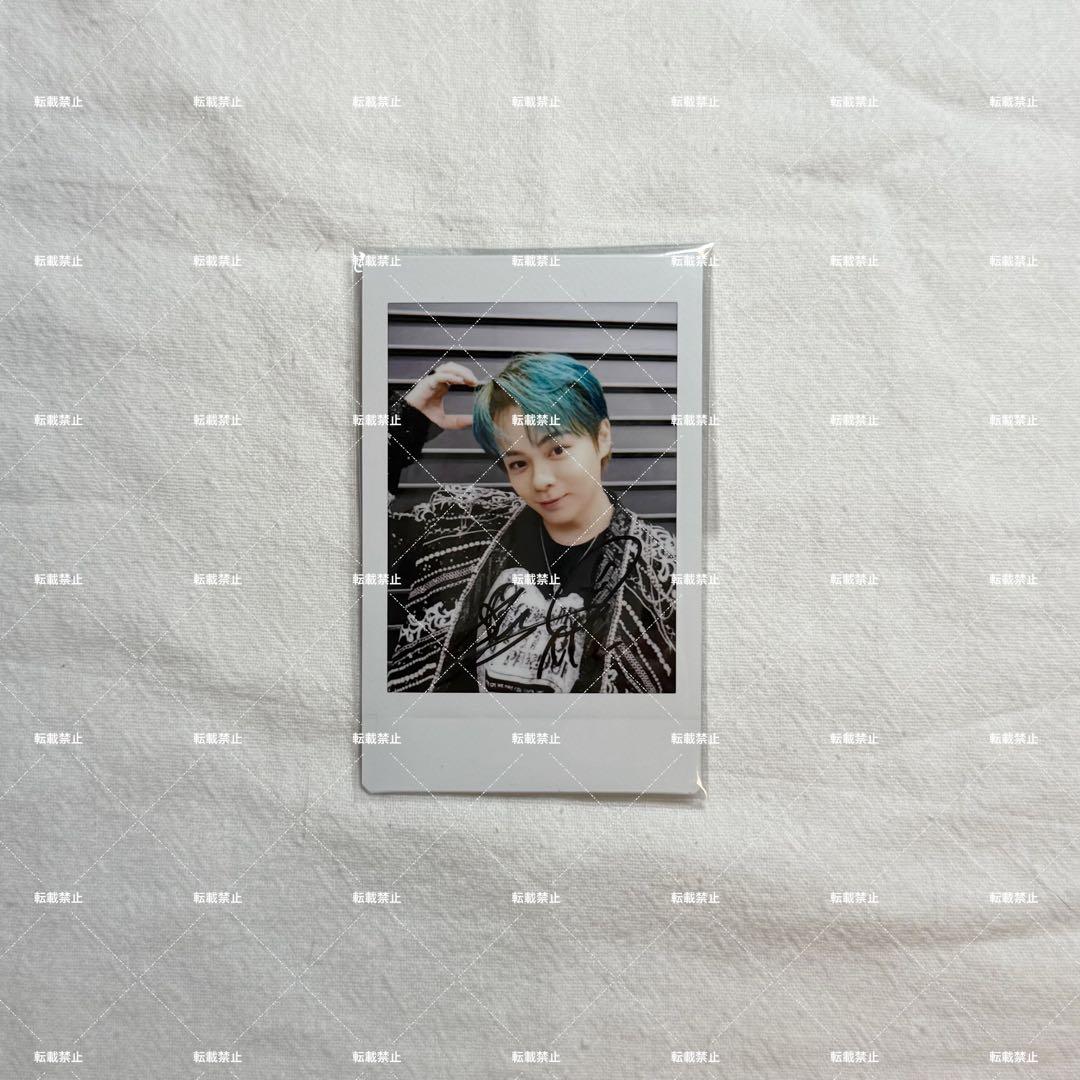 JO1　鶴房汐恩 直筆サイン入りチェキ