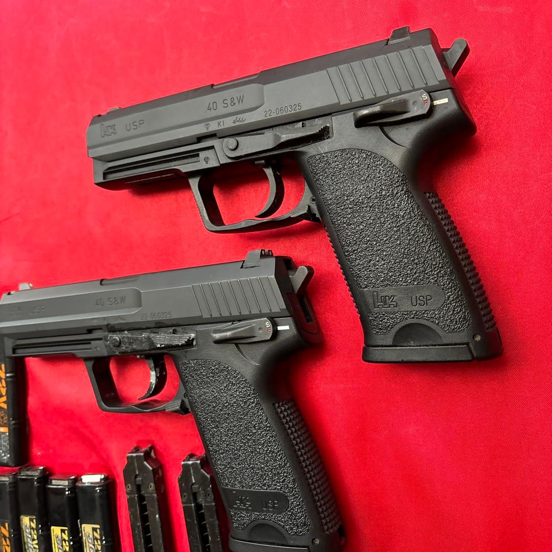 東京マルイ　電動ハンドガン　H&K USP 2丁セット　ジャンク