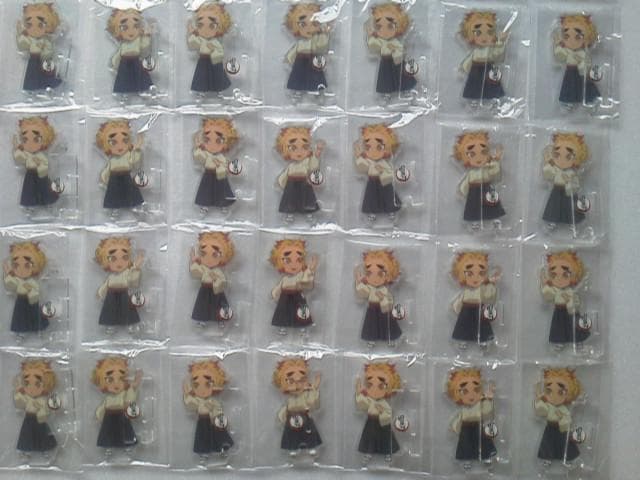 鬼滅の刃 繋がるアクリルスタンド 無限列車編 煉獄千寿郎 右手44個 左手44個