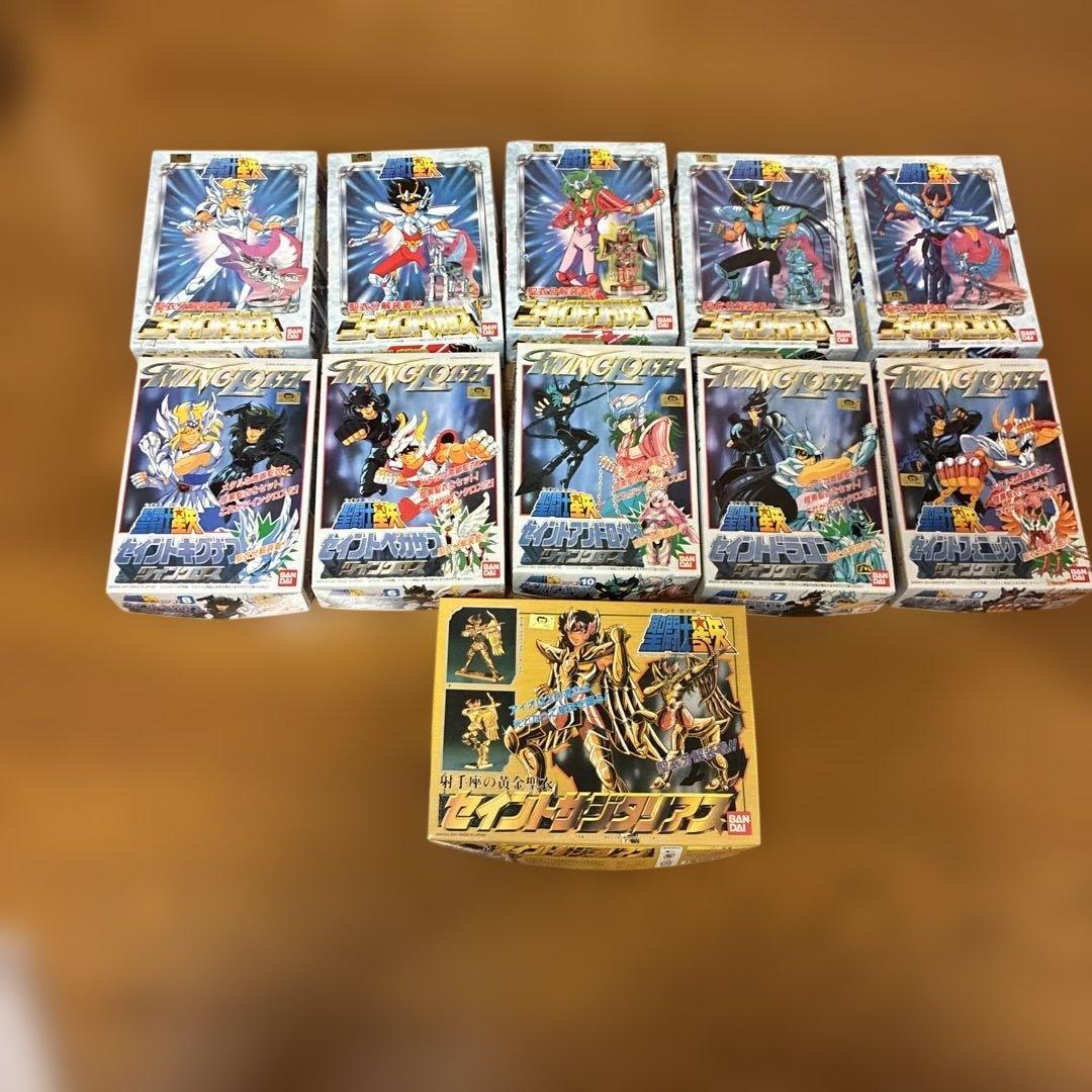 聖闘士星矢プラモデル　11体セット