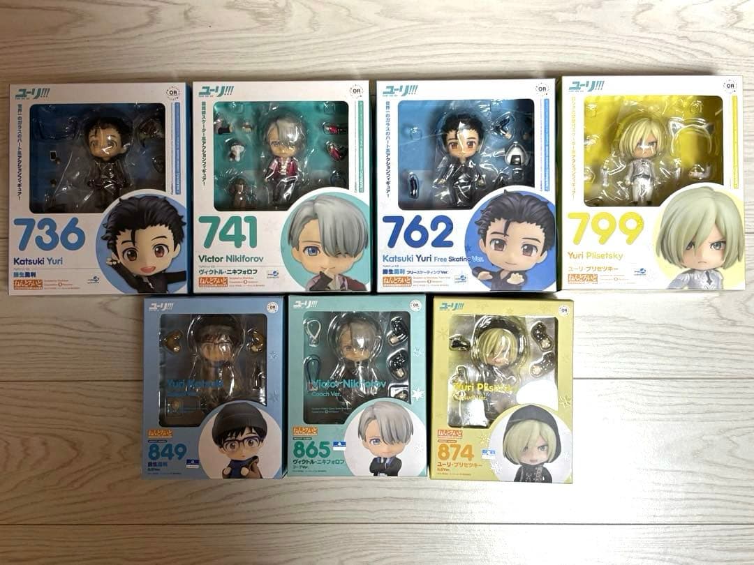 ユーリ!!! on ICE ねんどろいど　まとめ売り