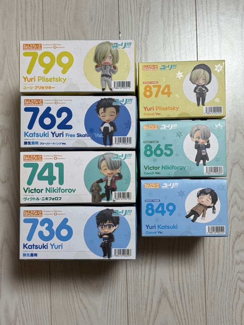 ユーリ!!! on ICE ねんどろいど　まとめ売り