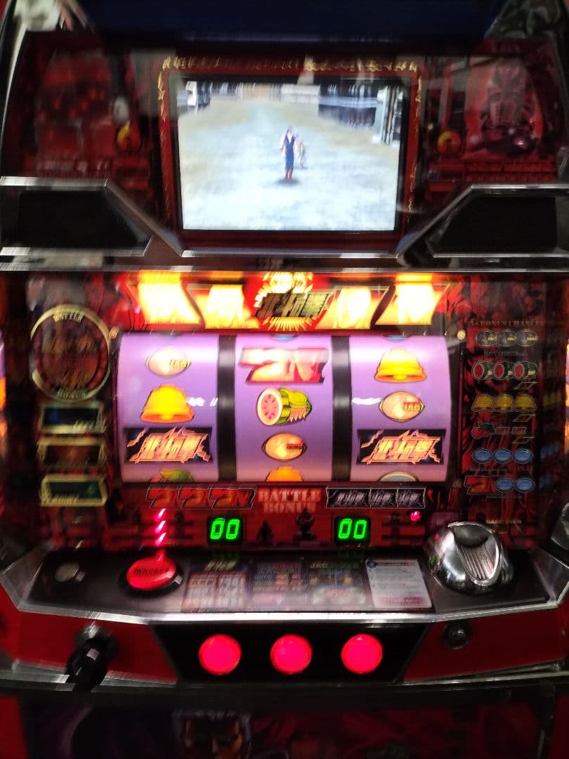 パチスロ実機　北斗の拳　拳王パネル