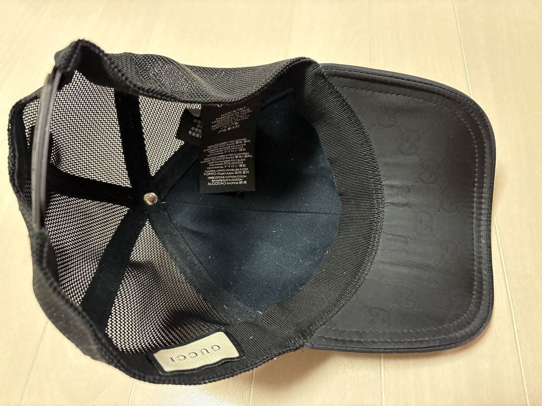 希少 XL GUCCI GG ベースボールキャップ