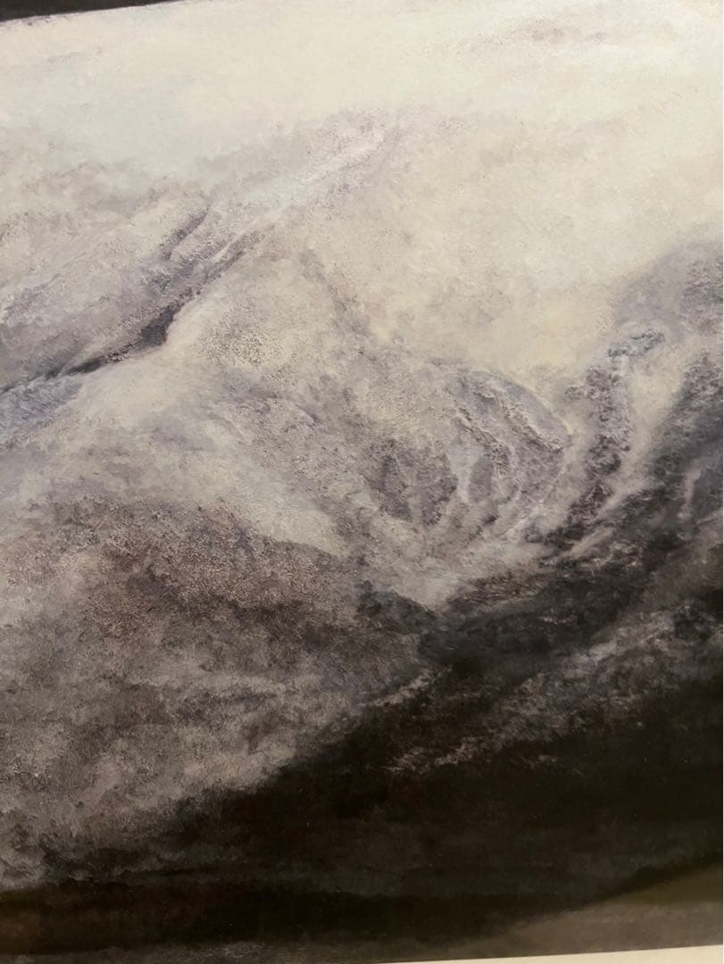 土屋禮一 土屋礼一 雪山 土屋輝男 アート 額縁 インテリア