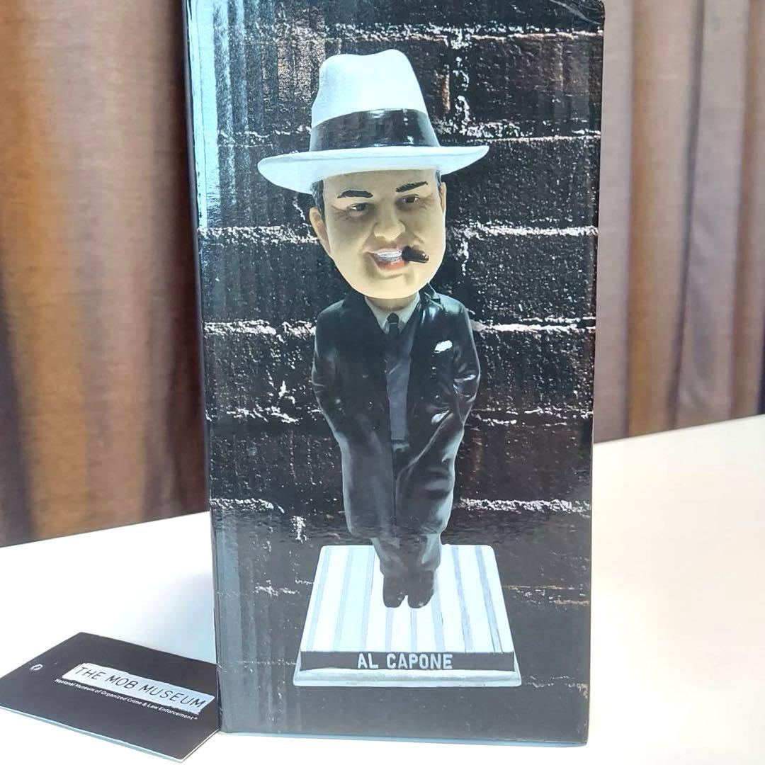 アル・カポネ　ボブルヘッド　人形　モブミュージアム限定　ギャング　マフィア