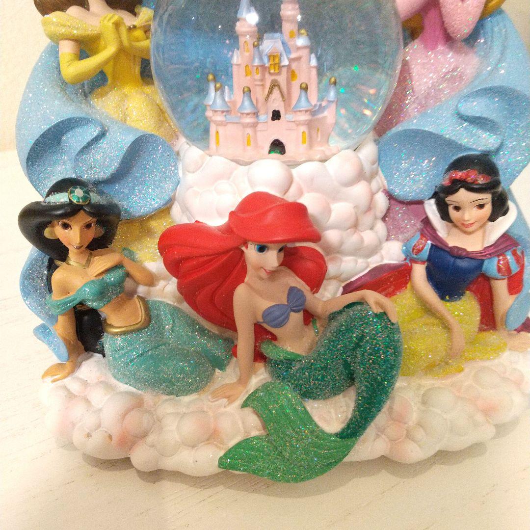 ディズニープリンセス スノードーム スノーグローブ オルゴール