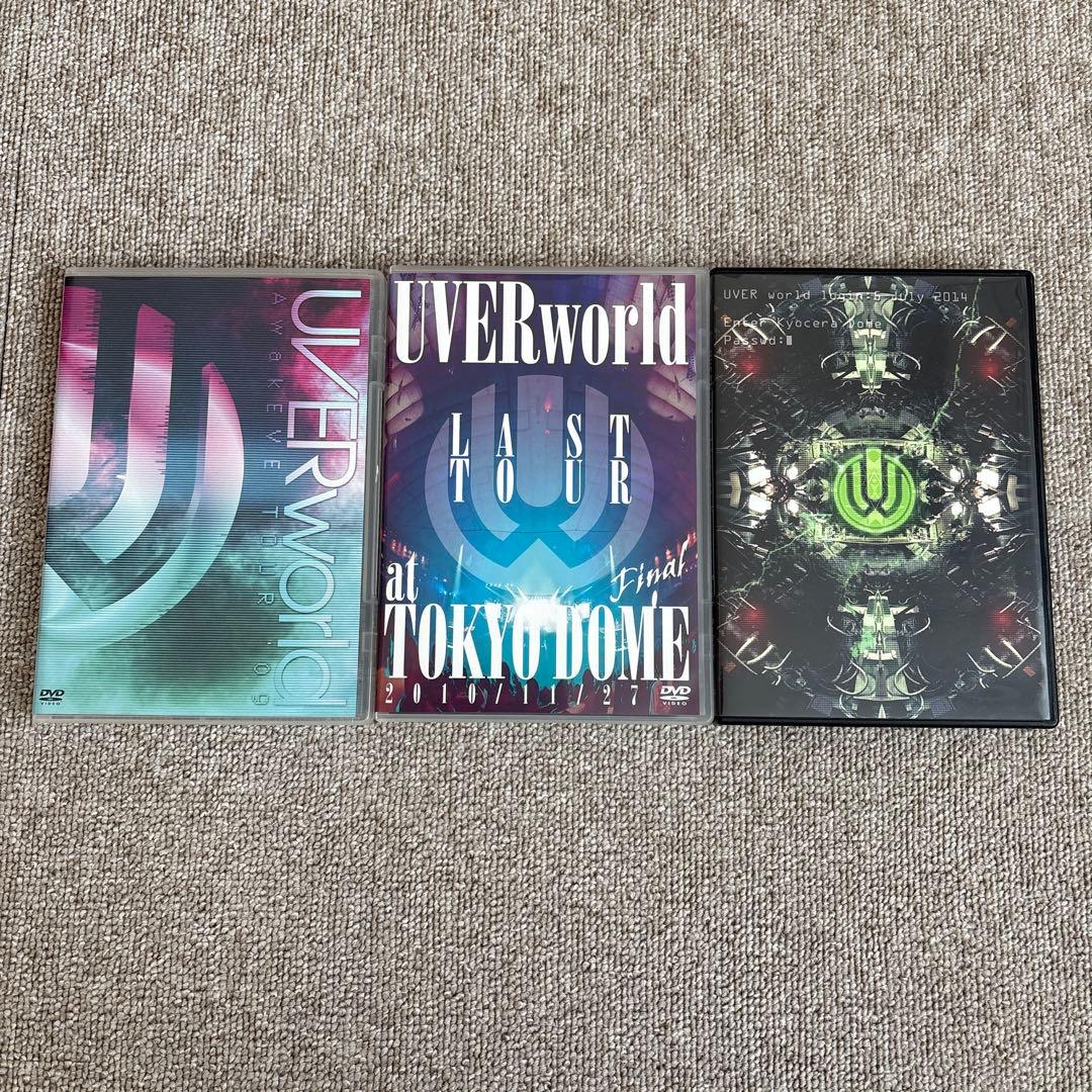 UVERworld ライブ Blu-ray/DVD セット　まとめ売り