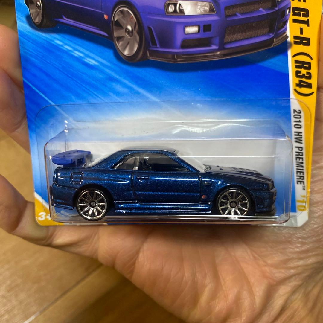 ホットウィール Nissan Skyline GT-R (R34)