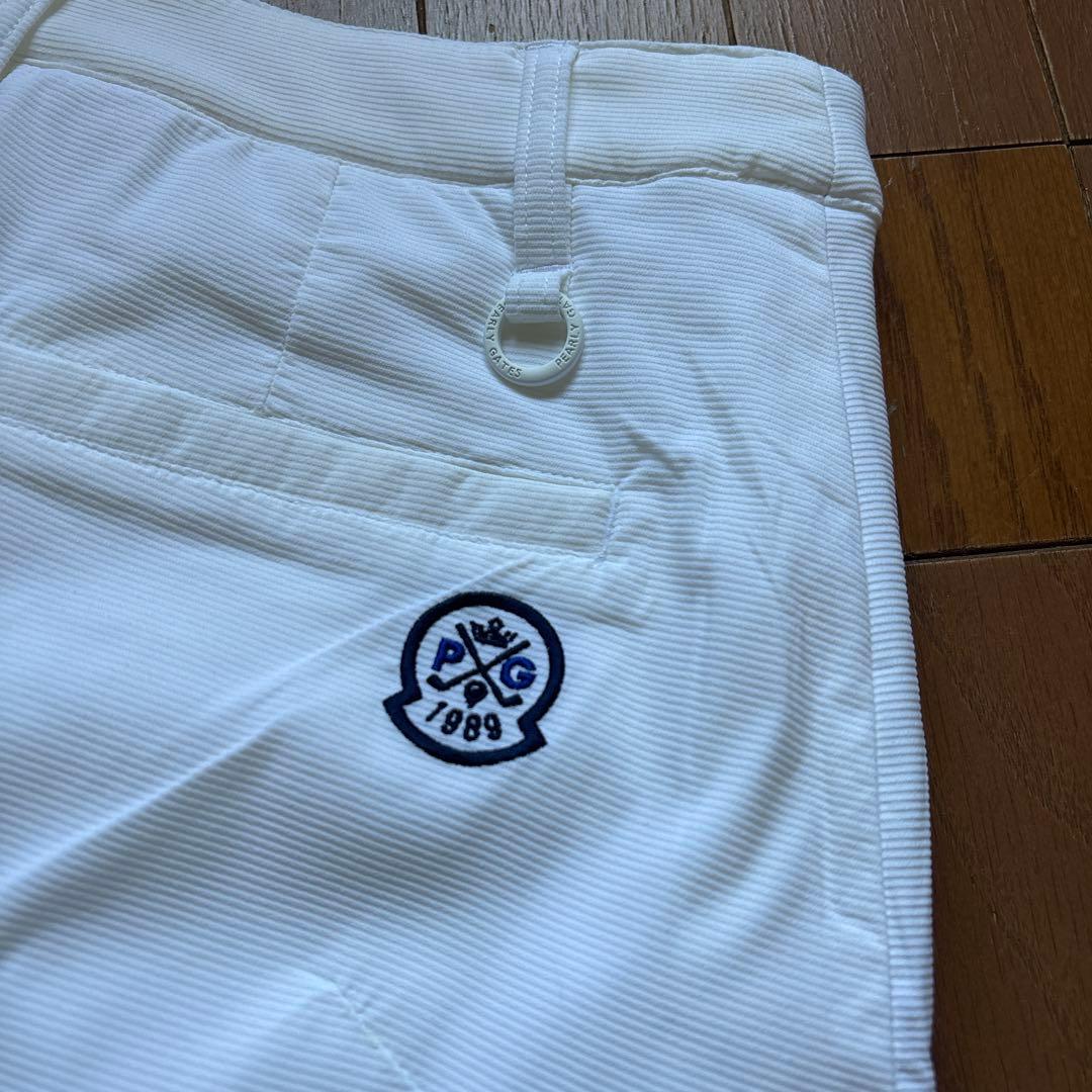 PEARLYGATES サイズ0 中綿スカート ホワイト白 パーリーゲイツ