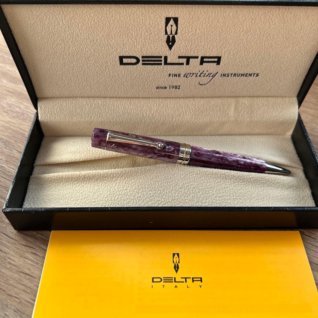 DELTA ボールペン 紫色 本体