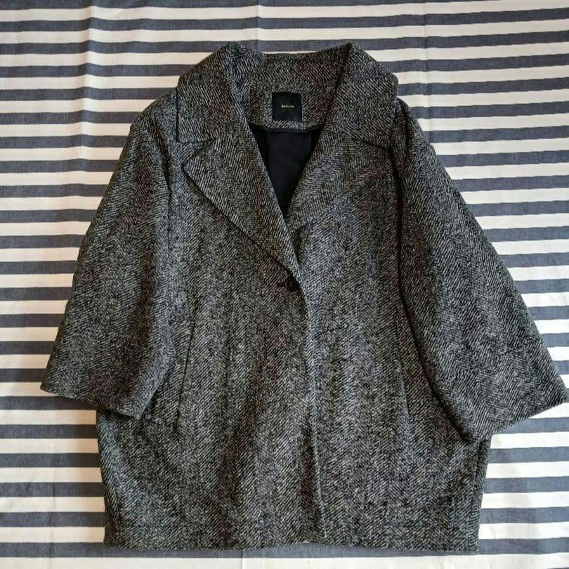 スピックアンドスパンスライバーへリーンボーンミドルコート38