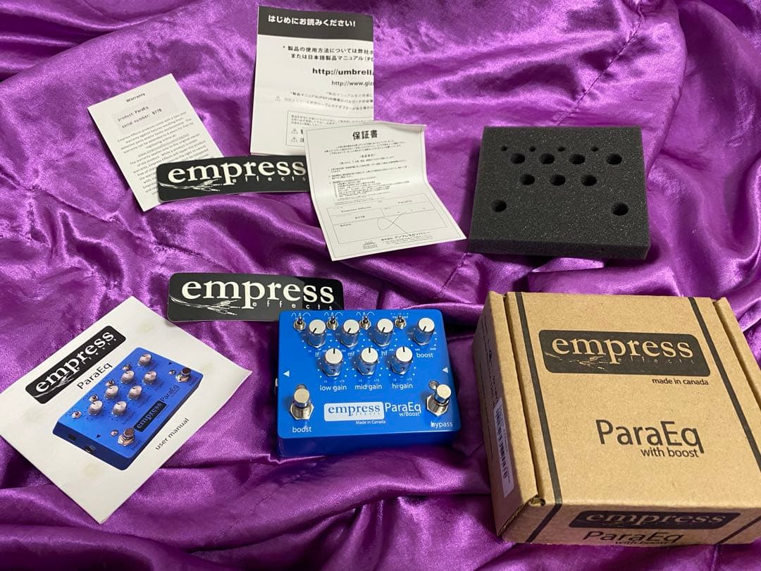 ギター empress Effects / ParaEQ w/Boost